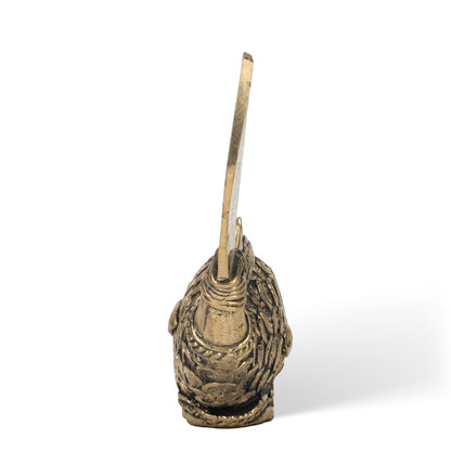 Handcrafted Brass Fish Sculpture – Traditional Indian Dhokra Tribal Art Home Decor